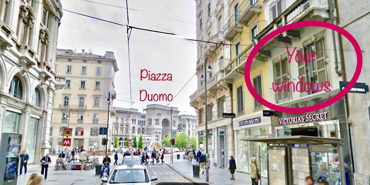 Apartment On The Corner With Piazza Duomo ミラノ