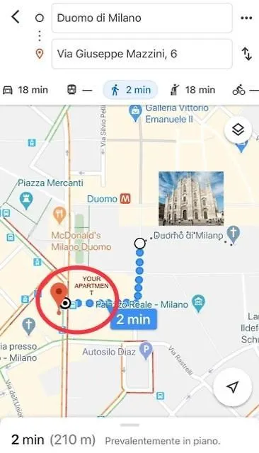 Apartment On The Corner With Piazza Duomo ミラノ